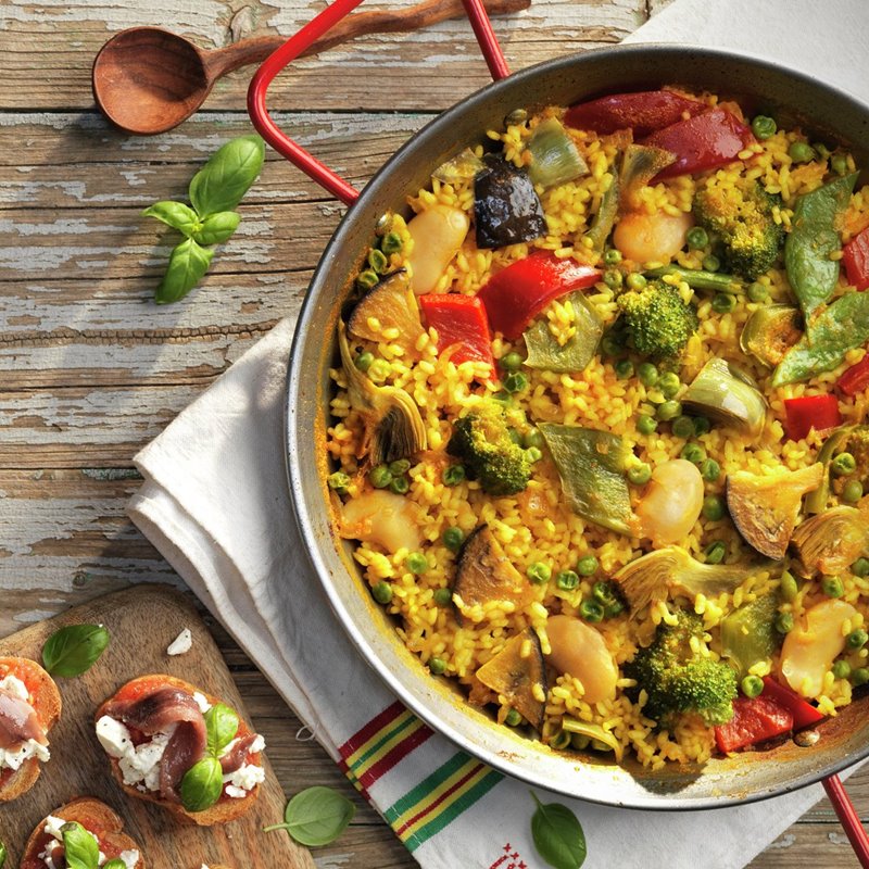 PAELLA DE LA HUERTA (VERDURAS)